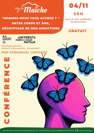 Conférence : Sommes-nous tous accros ?