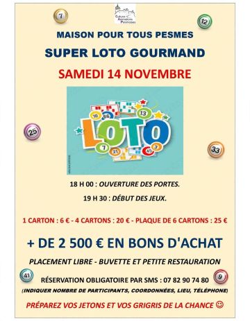 Super loto gourmand