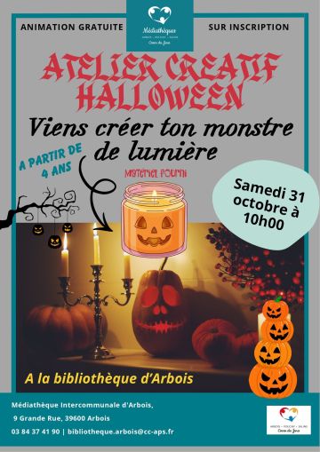 Atelier : Monstre de lumière