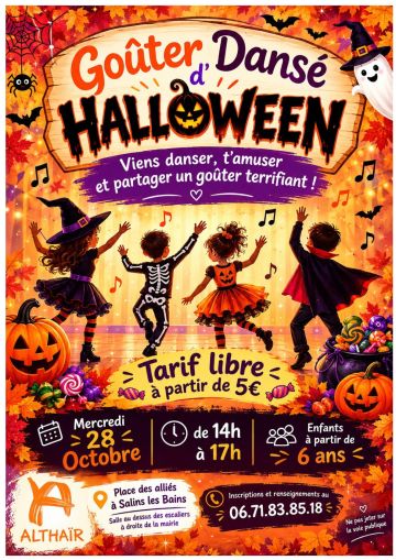 Goûter dansé d'Halloween