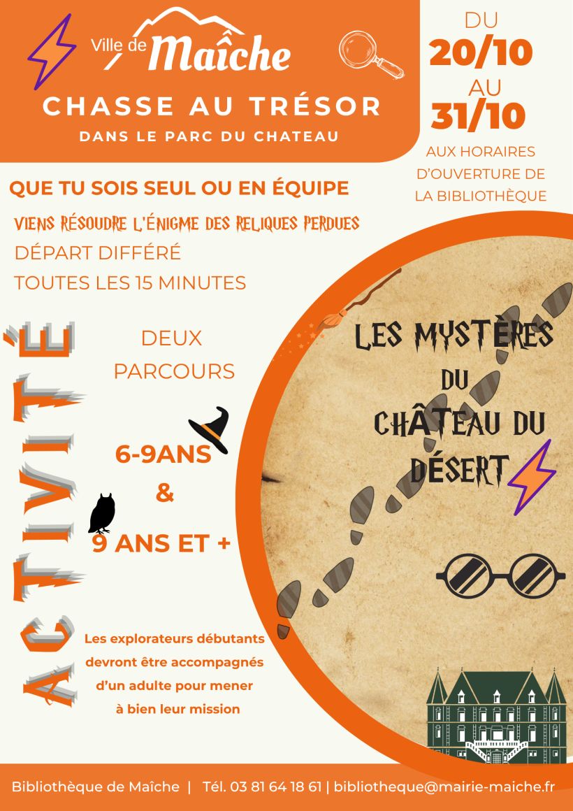 Chasse au trésor : Les mystères du château du Désert