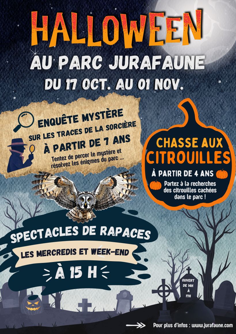 Halloween à Jurafaune
