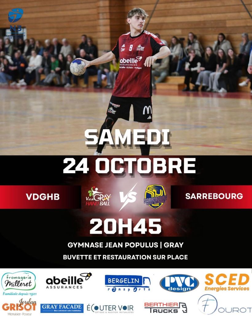Handball : VDGHB / Sarrebourg