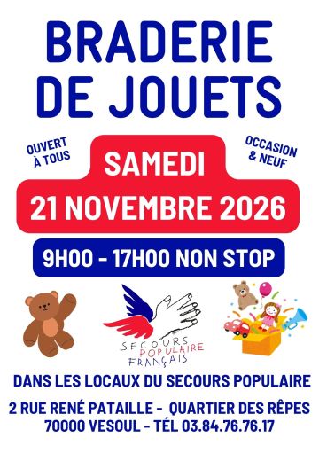 Braderie de jouets