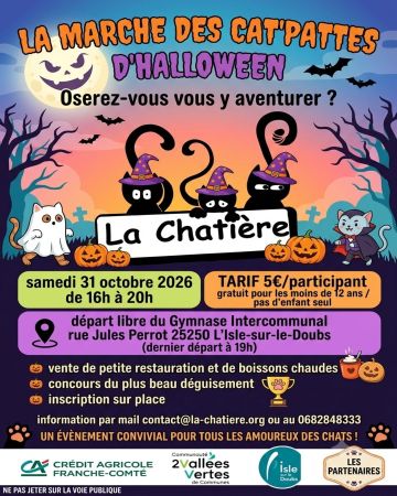 La Marche des Cat'pattes d'Halloween