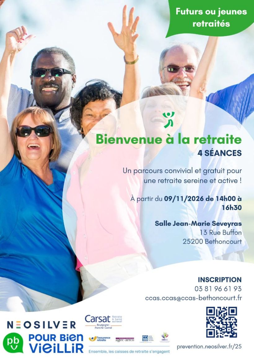 Bienvenue à la retraite