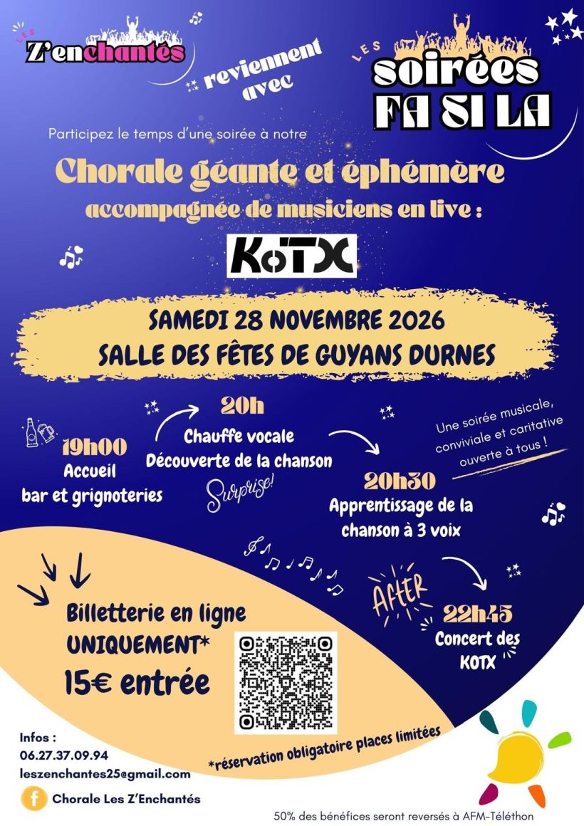 Soirée FA SI LA