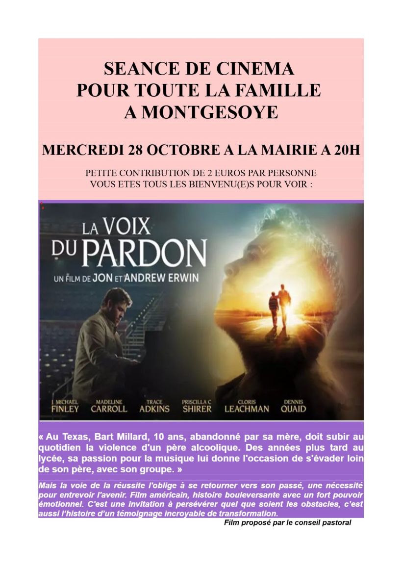 La voix du pardon