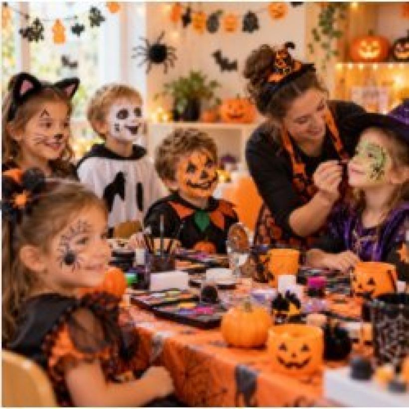 HALLOWEEN À LA bibliothèque