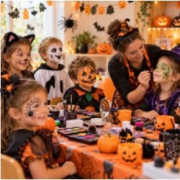 HALLOWEEN À LA bibliothèque