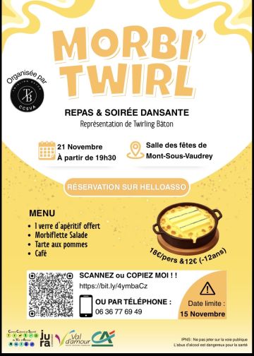 REPAS DANSANT : MORBI'TWIRL