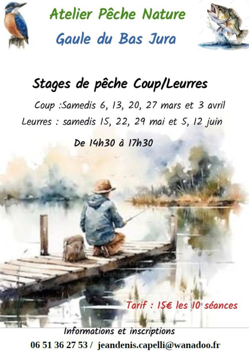 Stages de pêche