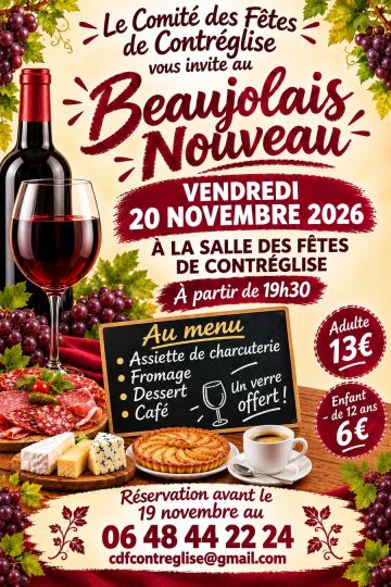 Soirée beaujolais nouveau