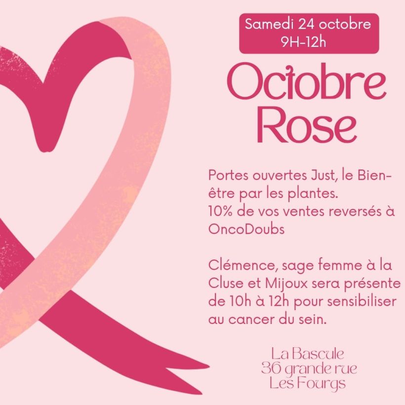 Octobre Rose - Portes ouvertes Just