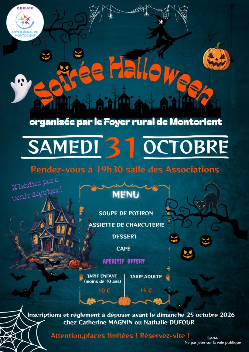 soirée Halloween