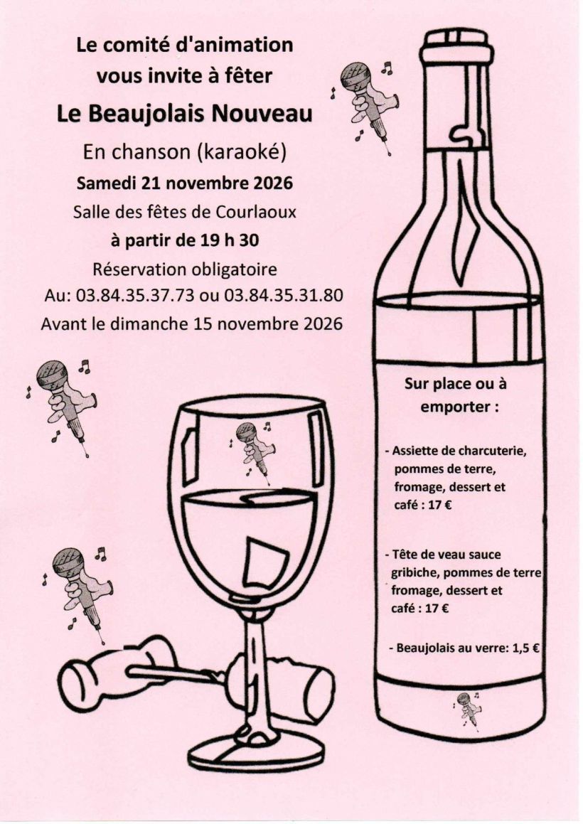 Soirée beaujolais nouveau karaoké