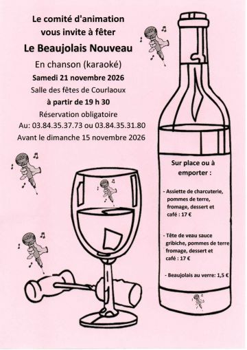 Soirée beaujolais nouveau karaoké