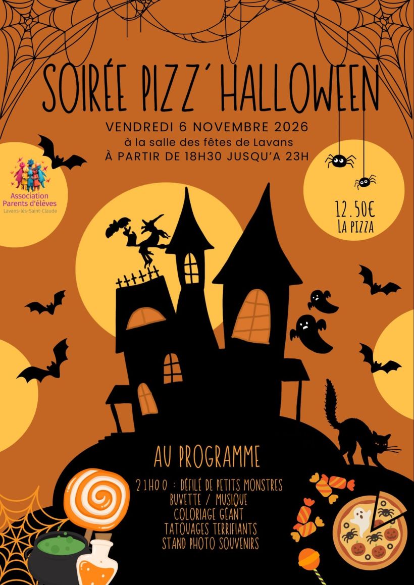 Soirée PIZZ' HALLOWEEN