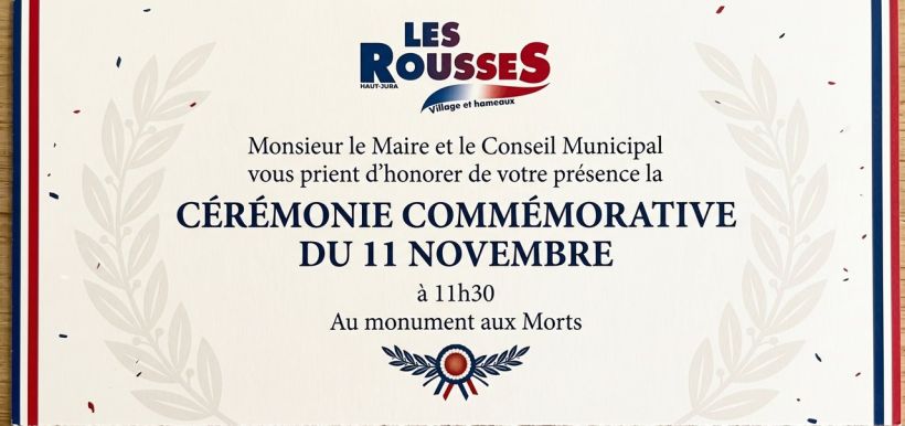 Cérémonie du 11 novembre