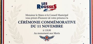 Cérémonie du 11 novembre