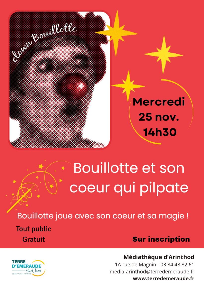 Bouillotte et son coeur qui pilpate