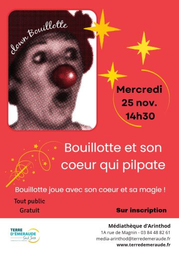 Bouillotte et son coeur qui pilpate