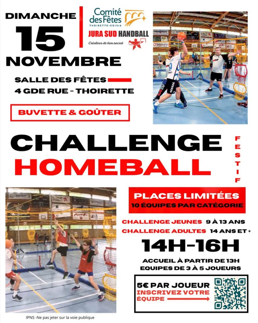 CHALLENGE HOME-BALL