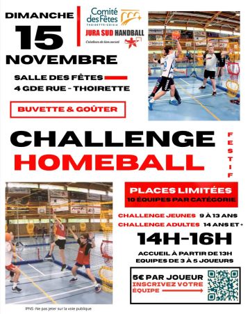 CHALLENGE HOME-BALL