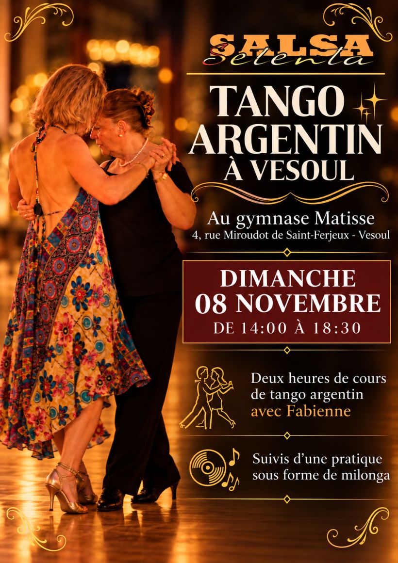 Après-midi Tango argentin