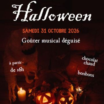 Goûter musical déguisé Halloween