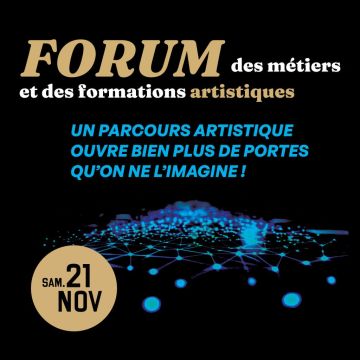Forum des métiers et des formations artistiques
