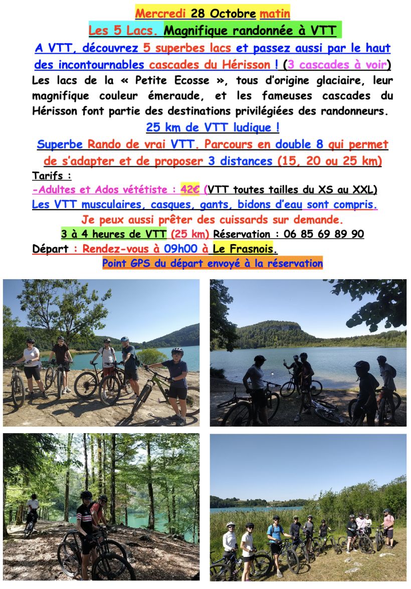 Randonnée VTT