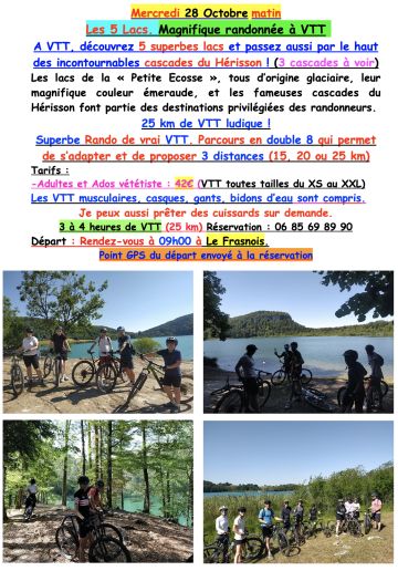 Randonnée VTT