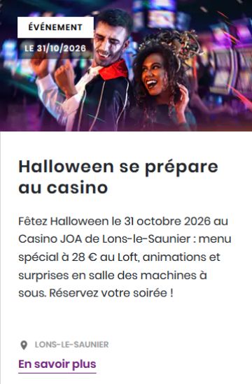 Halloween au Casino