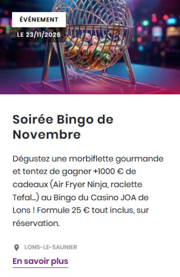 Soirée Bingo