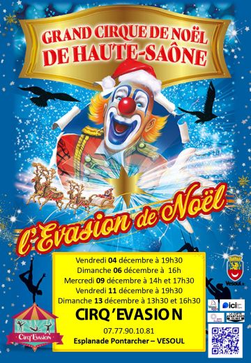 Grand cirque de Noël de Haute Saône