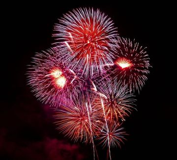 Soirée festive et feux d'artifice