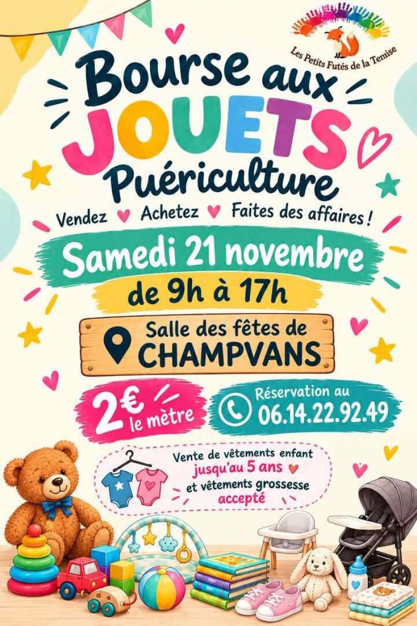 Bourse aux jouets et puériculture