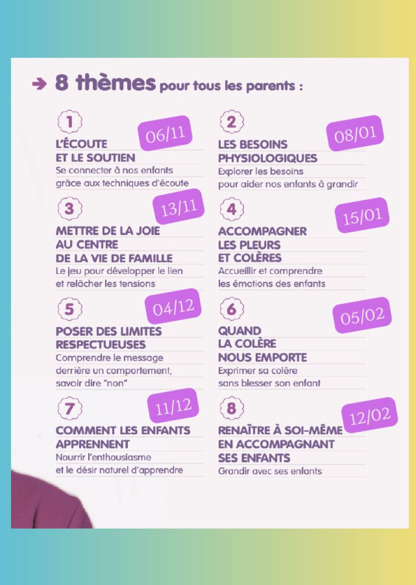 Ateliers parentalité