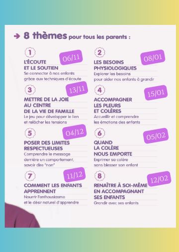 Ateliers parentalité