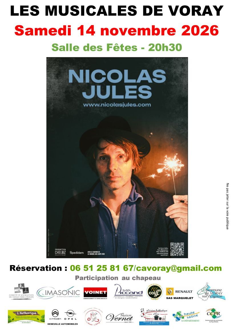 Nicolas Jules en trio
