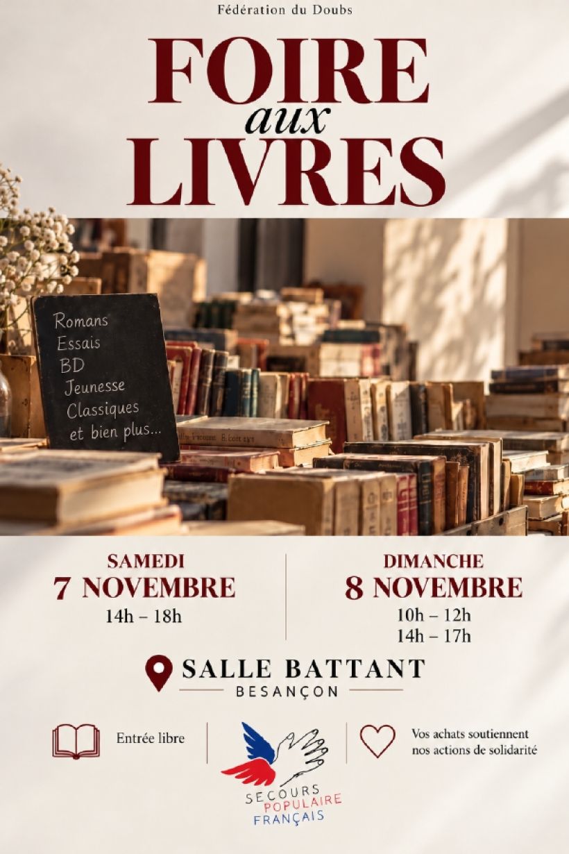 FOIRE AUX LIVRES, CD, DVD, Vinyles