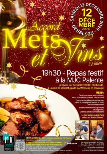 Repas Accords Mets & Vins