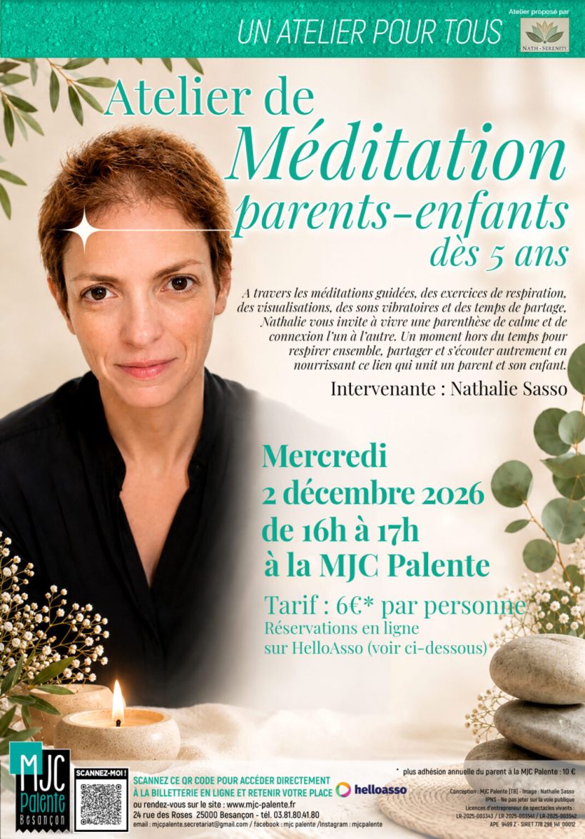 Atelier de méditation parents-enfants