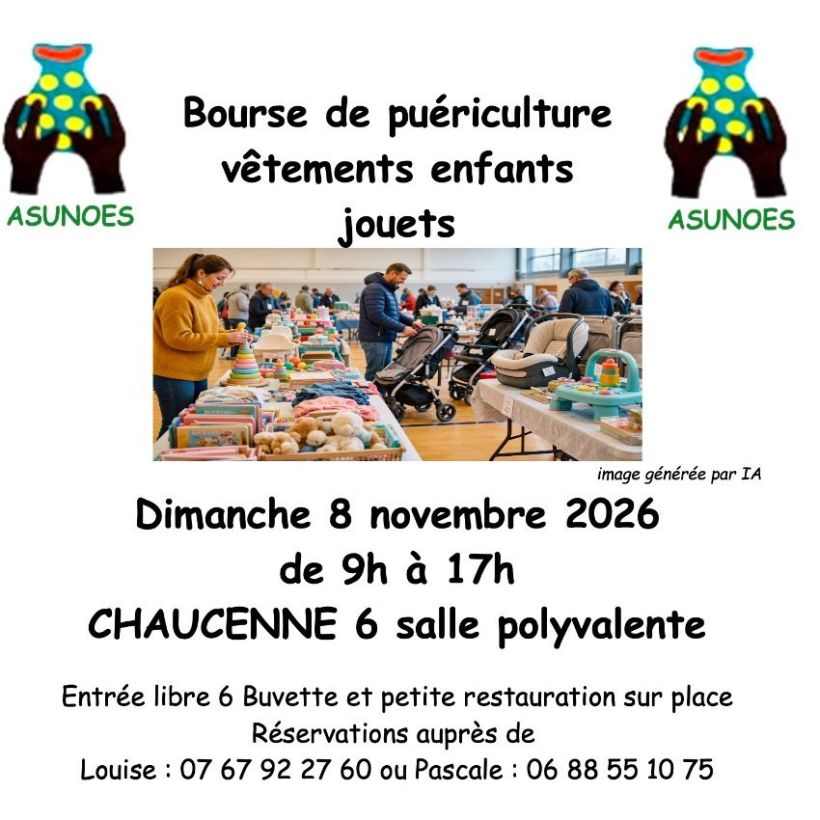 Bourse Puériculture, Vêtements et Jouets enfants