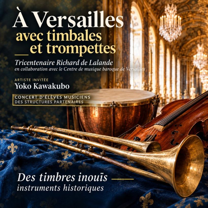 À Versailles avec timbales et trompettes