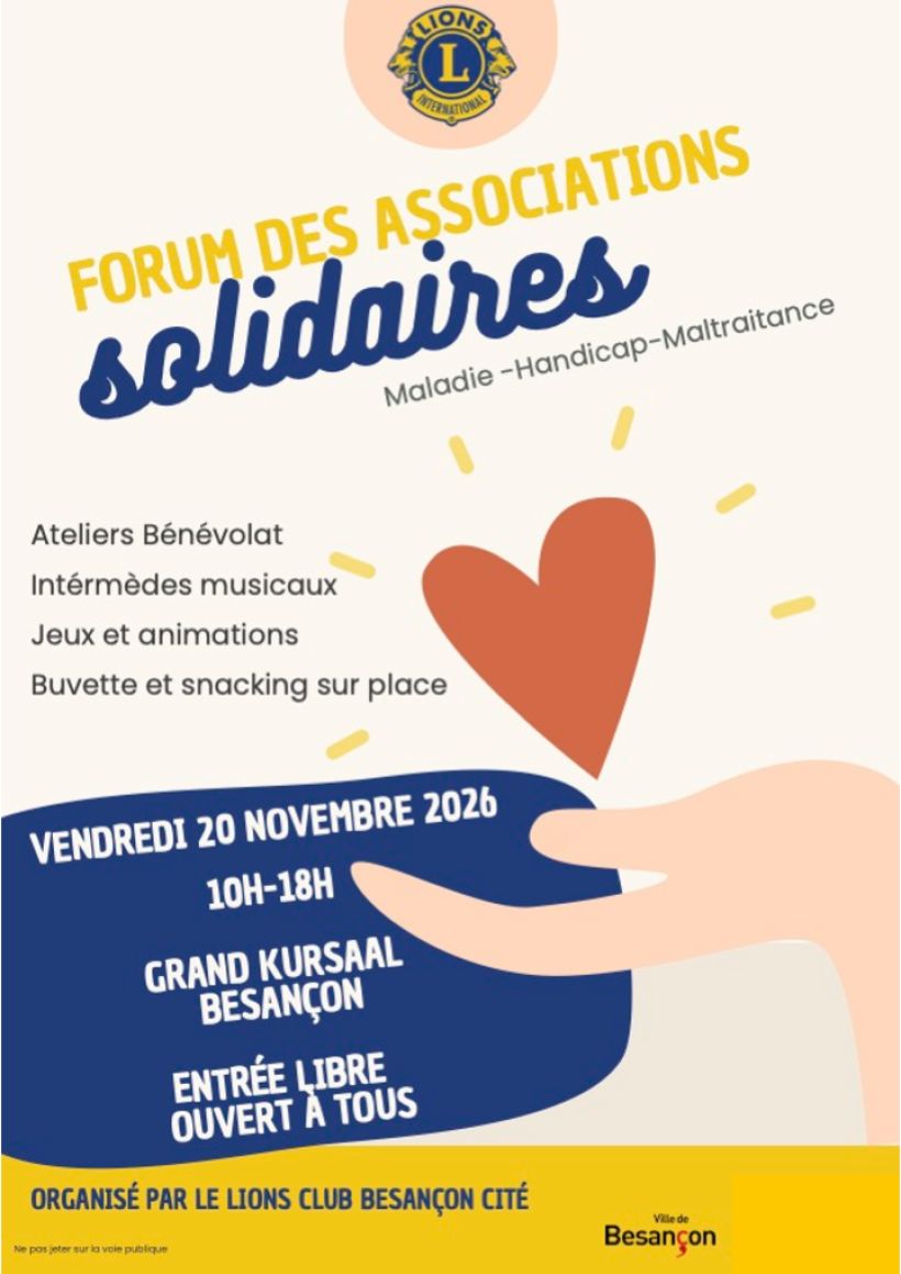 Forum des associations solidaires