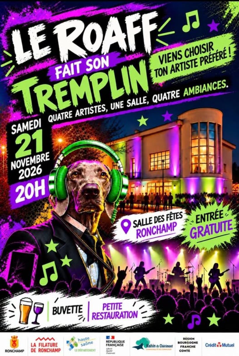 Le ROAFF fait son tremplin