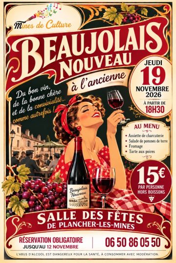 Soirée Beaujolais Nouveau à l'ancienne