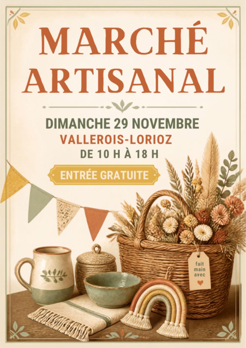 Marché artisanal